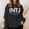 Intj 建築家 Intj スウェットシャツ 彼女への贈り物