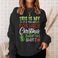 This Is My It's Too Hot For Ugly Christmas Sweaters Sweatshirt Gifts for Her