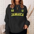 Jamaica 62 2024 年独立記念日ジャマイカ国旗ジャージ 長袖tシャツ スウェットシャツ 彼女への贈り物