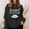 Licenciada En Estética Esteticistas Facialist Esteticista Camisa de entrenamiento Regalos para ella