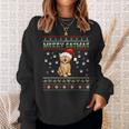 Weihnachten Mitüßer Katze Frohe Weihnachten Merry Catmas Sweatshirt Geschenke für Sie