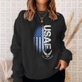 アメリカ空軍 長袖tシャツ スウェットシャツ 彼女への贈り物