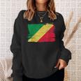 コンゴ民主共和国 旗 Democratic Republic Congo Flag Pride Proud スウェットシャツ 彼女への贈り物