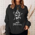 ヒンズー教製品 ヒンズー教のギア ディワーリ祭 神 シヴァ神 スウェットシャツ 彼女への贈り物