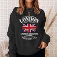ユニオンジャック 英国の国旗 グレートブリテン ロンドン Union Jack 長袖tシャツ スウェットシャツ 彼女への贈り物