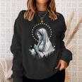 ルルドの聖母マリア 強力なシンボル 母マリア スウェットシャツ 彼女への贈り物