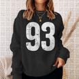 番号 93 スウェットシャツ 彼女への贈り物