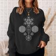 神聖幾何学のグループ スウェットシャツ 彼女への贈り物