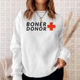 Boner Donor ラウンチ ハロウィン スウェットシャツ 彼女への贈り物