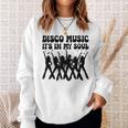 Disco Music It's In Myoul ヴィンテージ 70年代 ダンシング レトロダンス スウェットシャツ 彼女への贈り物