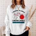 Strike スペア ビール ボウラー ボーリングボール 面白ボウリング スウェットシャツ 彼女への贈り物