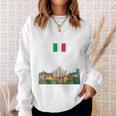 ミラノ お土産 イタリア 旅行 ミラノ バケーション イタリア国旗 スウェットシャツ 彼女への贈り物