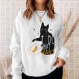 私は何をしたい黒猫カップ面白いグラフィック猫愛好家 スウェットシャツ 彼女への贈り物