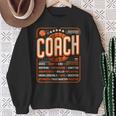 Coach Definition コーチtシャツ 男性用 面白いコーチ 長袖tシャツ スウェットシャツ 年配の女性への贈り物