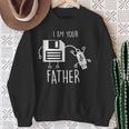 Cute & Usb Floppy Disk I Am Your Father Pun スウェットシャツ 年配の女性への贈り物