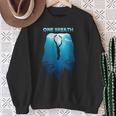 Freediving One Breath ダイビング Apnea オーシャンフリー ダイブシー 長袖tシャツ スウェットシャツ 年配の女性への贈り物