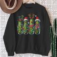 Christmas Pickle Pickle Xmas Lights Ugly Sweater Sweatshirt Gifts for Old Women Christmas Pickle Pickle Xmas Lights Ugly Sweater Sweatshirt Gifts for Old Women