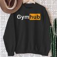 Gymhub 面白い ワークアウト フィットネス モチベーション ジム スウェットシャツ 年配の女性への贈り物