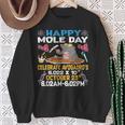 Happy Mole Day On 23Rd October Chemistry Science Lover Sweatshirt Gifts for Old Women
