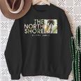 Hawaii The Northhore ハレイワヤシの木 長袖tシャツ スウェットシャツ 年配の女性への贈り物
