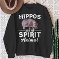 Hippos Are Mypirit アニマルシャツ – Hippos Lover スウェットシャツ 年配の女性への贈り物