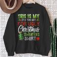 This Is My It's Too Hot For Ugly Christmas Sweaters Sweatshirt Gifts for Old Women