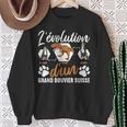 L'évolution D'un Grand Bouvieruisse Sweater e Cadeaux pour les femmes âgées