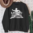 Losing Isn't An Option 長袖tシャツ スウェットシャツ 年配の女性への贈り物