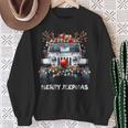 Merry Jeepmas Ugly Light Reindeer Christmas Sweatshirt Gifts for Old Women Merry Jeepmas Ugly Light Reindeer Christmas Sweatshirt Gifts for Old Women