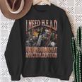 I Need Hugs Hard Skeleton Meme Bootleg Graphic Sweatshirt Gifts for Old Women