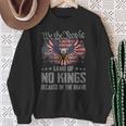 No Kings America Vintage Flag No Kings Day Sweatshirt Gifts for Old Women No Kings America Vintage Flag No Kings Day Sweatshirt Gifts for Old Women