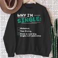 Pourquoi Jeuis Célibataire Hideux Trop Difficile Dick Est Trop Gros Tuer Quelqu'un Sweater e Cadeaux pour les femmes âgées