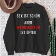 Sex Istchön Aber Weihnachten Ist Öfter Zweideutigpruch Sweatshirt Geschenke für alte Frauen