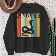 Snake ヘビ 蛇 動物 スウェットシャツ 年配の女性への贈り物