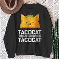 Tacocatpelled Backwards Is Tacocat ファニータコスキャットギフト スウェットシャツ 年配の女性への贈り物