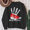 いじめやめる いじめ防止 ピンクデー ユニティデイ スウェットシャツ 年配の女性への贈り物
