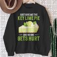 ベーカリーパイ デザート Give Me Baker Food Lover Key ライムパイ スウェットシャツ 年配の女性への贈り物