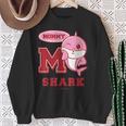 ママシャーク・レトロ・ベイシャーク・サメなかぞく・プレゼント・キッズ・メンズ・ウーマンズ スウェットシャツ 年配の女性への贈り物