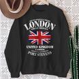 ユニオンジャック 英国の国旗 グレートブリテン ロンドン Union Jack 長袖tシャツ スウェットシャツ 年配の女性への贈り物