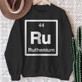 ルテニウム Ru 元素周期表 サイエンスギフト スウェットシャツ 年配の女性への贈り物