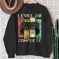 レベル20コンプリート20歳誕生日プレゼントゲーマー スウェットシャツ 年配の女性への贈り物