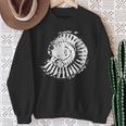 古生物学 アンモナイトプリント、古生物学者 化石アンモナイト スウェットシャツ 年配の女性への贈り物