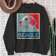面白いtシャツ ビーグル 犬 わんこ メンズ おもしろ 面白い 服 おもしろグッズ ネタ ポスター スウェットシャツ 年配の女性への贈り物