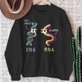 面白い生物学誇り高き生物学者微生物学 Dna Rna スウェットシャツ 年配の女性への贈り物
