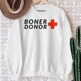 Boner Donor ラウンチ ハロウィン スウェットシャツ 年配の女性への贈り物