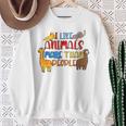 Me Gustan Los Animales Más Que Las Personas Que Amo A Los Amantes Del Bienestar Animal Camisa de entrenamiento Regalos para ancianas