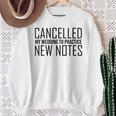 Humorous Cancelling Wedding For Music Quote Sweatshirt Unisex Gifts for Old Women Humorous Cancelling Wedding For Music Quote Sweatshirt Unisex Gifts for Old Women