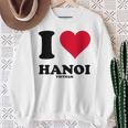 I Love Hanoi スウェットシャツ 年配の女性への贈り物