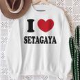 I Loveetagaya アイ・ラブ世田谷 スウェットシャツ 年配の女性への贈り物