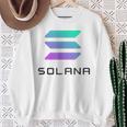 Solコインcryptocurrency 30ソラナ・テクノロジーolana スウェットシャツ 年配の女性への贈り物